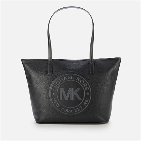 michael kors fulton sport large cotton tote bag|Michael Kors black fulton handbags.